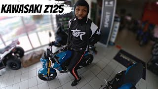 BUYING A BRAND NEW KAWASAKI Z125 PRO [upl. by Rodgiva]