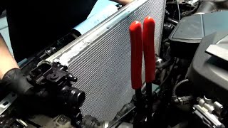 2017 BMW 530i G30  Coolant Leak Diagnosis  Radiator Replacement [upl. by Yenobe]