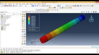 Abaqus Tutorial Videos  Steady State Heat transfer analysis of a Rod [upl. by Malamut]