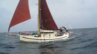 Bristol Channel Cutter Elizabeth Sailing South 120509 [upl. by Kaufman]