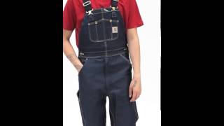 Carhartt Indigo Denim Dungarees [upl. by Noivart]