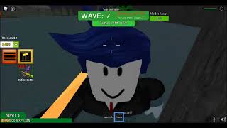 Zombie Attack By wenlocktoad vs indra  Roblox [upl. by Bree241]