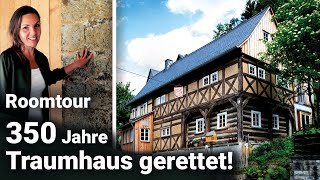 350 Jahre UmgebindeHaus überrascht hinter jeder Tür 100 Naturbaustoffe  ROOMTOUR [upl. by Shevlo]