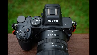 Nikon Z5  Z 24200mm Autofocus  Face Tracking Test [upl. by Inirt]