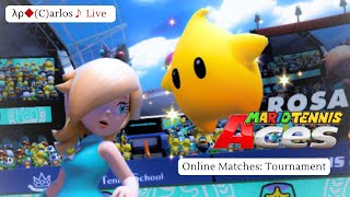 Mario Tennis Aces Online Matches Tournament Part 4 [upl. by Olivero]