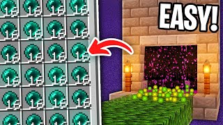 Easiest 121 Enderman XP Farm JAVA  BEDROCK [upl. by Amihsat]