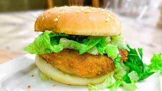 Best Veggie Burger Recipe  Crispy Veggie Burger [upl. by Tiana601]