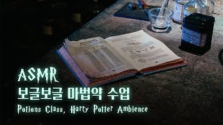 ASMR 해리포터  보글보글 마법약 수업  Potions Class Harry Potter Ambience [upl. by Keir]