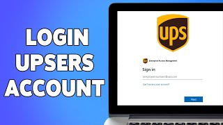 How To Login UPSers Account 2023  UPS Employee Portal Sign In Help [upl. by Sissie]