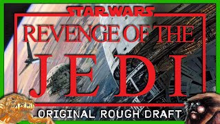 Unveiling the Original Vision Return of the Jedi Rough Draft  Geek Culture Explained [upl. by Esinet]