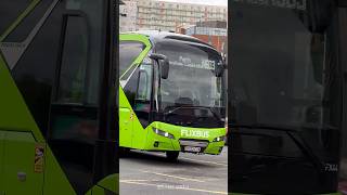 UK to Paris International Bus Service  MAN Neoplan Tourliner Multi Axle Bus of Flixbus busspotting [upl. by Bevin302]