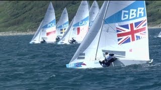 Mens Star Sailing Race 2 Full Replay  London 2012 Olympics [upl. by Nelrsa106]