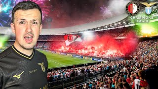 DE KUIP ERUPTS as Feyenoord WIN 31 vs Lazio [upl. by Schubert742]