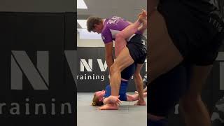 BJJ Sumo Kicks StandingOpen Guard Sweep Defense [upl. by Nagaek652]