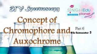 Concept Of Chromophore and Auxochrome BSc 5th Semester UV SpectroscopyPart 6Organic Chemistry [upl. by Redmond]