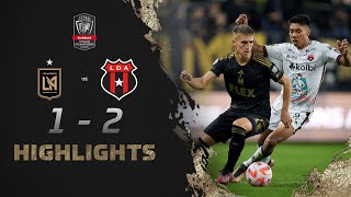 Scotiabank Concacaf Champions League 2023 R16 Highlights  Los Angeles FC vs Alajuelense [upl. by Alakam]