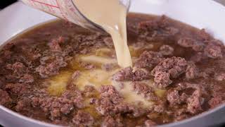 Ground Beef Stroganoff  Betty Crocker Recipe [upl. by Kristen]