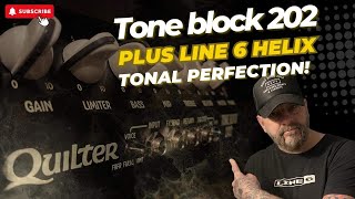 Quilter Tone Block 202 and line 6 helix [upl. by Geordie]