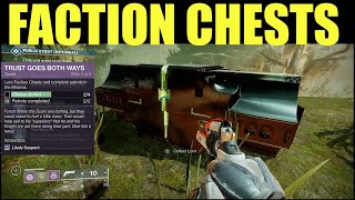 loot faction chests and complete patrols in the Miasma  Destiny 2 faction chest location [upl. by Trebmer85]