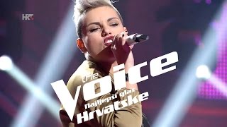 Sanja Berković “Tainted Love”  The Voice of Croatia  Season2  Knockout 2 [upl. by Neelhsa509]