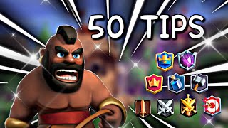 50 tips for 26 hog cycle you NEED to know  Clash Royale [upl. by Cecilia]