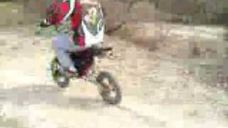 Sophie au motocross Dirt 107 cc [upl. by Eiramanad]