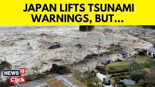 Japan Earthquake News  155 Jolts Recorded Tsunami Warnings Lifted Death Toll Reaches 48  N18V [upl. by Iover]