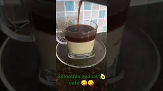 smoothie avocat 🥑 café shorts smoothie healthy café [upl. by Edea]