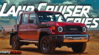 2024 Toyota LandCruiser 70 Series GXL Double Cab  Design Showcase [upl. by Eeldivad]