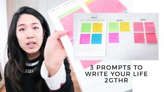 How To Write Your Life Together amp Achieve Your Dreams 3 journaling prompts [upl. by Itraa388]