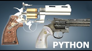 How a Colt Python 357 Magnum Works [upl. by Yadnus]