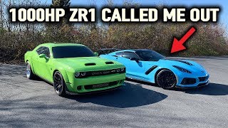 FINALLY RACING STREETSPEED717 1000HP CORVETTE ZR1 [upl. by Hussar]