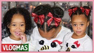 Special Occasion Hairstyle for Toddlers with Curly Hair [upl. by Jourdan864]