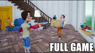 Hello Neighbor  My Childhood Ruined  Full Game Walkthrough [upl. by Enelam]