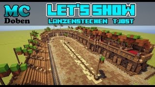 Minecraft Mittelalter Lets Show 2014  Mittelalterliches Spiel  Lanzenstechen Tjost [upl. by Rosalind]