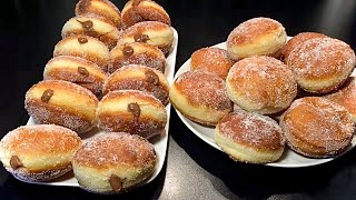 Recette de DÉLICIEUX BEIGNETS au NUTELLA 🍩 [upl. by Eicyac]