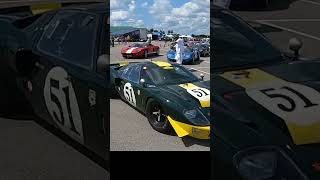 50 GT40s hit the track  Downforce Motorsports [upl. by Eednil]