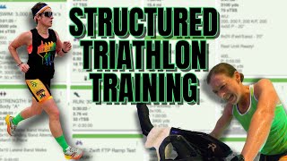 Structured Half Ironman Triathlon Training A Week Behind the Scenes [upl. by Anaya]