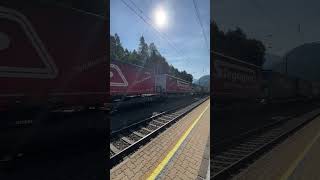 Güterzug in Steinach am Brenner trainspotting oebb cargo [upl. by Losiram854]