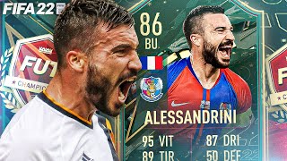 LA LEGENDE DE FUT 🔥  86 ALESSANDRINI JOKER HIVER CA DONNE QUOI  FIFA 22 Ultimate Team [upl. by Rinee]