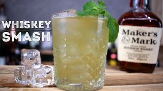 Whiskey Smash Cocktail Recipe [upl. by Craner]