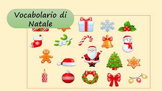 43 Vocabulario de Navidad Vocabolario di Natale [upl. by Weidman]