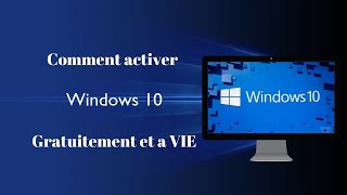 ✅ COMMENT ACTIVER WINDOWS 10 GRATUITEMENTFREE  2019 [upl. by Stoffel]