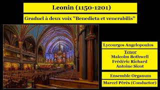 Leonin 11501201  Graduel à deux voix Benedicta et venerabilis [upl. by Dennard123]