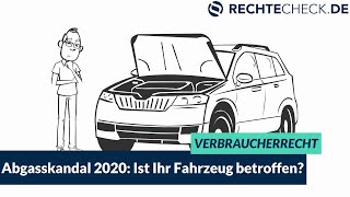 Der Abgasskandal leicht erklärt ZUSAMMENFASSUNG 2020 – Ist Ihr Fahrzeug DOCH betroffen [upl. by Refinnaej]