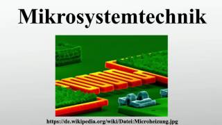 Mikrosystemtechnik [upl. by Cherilyn]