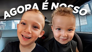 MEUS FILHOS GRAVARAM ESSE VÍDEO [upl. by Anniala]