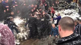 Ashbourne Royal Shrovetide Football  Ash Wednesday play [upl. by Slotnick]