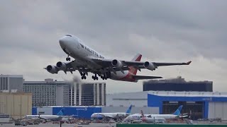 LAX Airport plane spotting from Clutters Park [upl. by Quintessa]