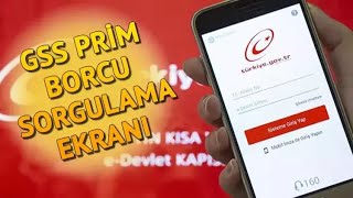 GSS borcu sorgulama 2024 eDevlet  Genel Sağlık Sigortası GSS prim borcu nasıl sorgulanır [upl. by Agni]